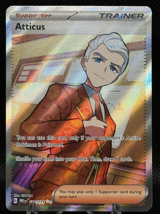 Atticus 134/131 Sv: Prismatic Evolutions Pokémon TCG