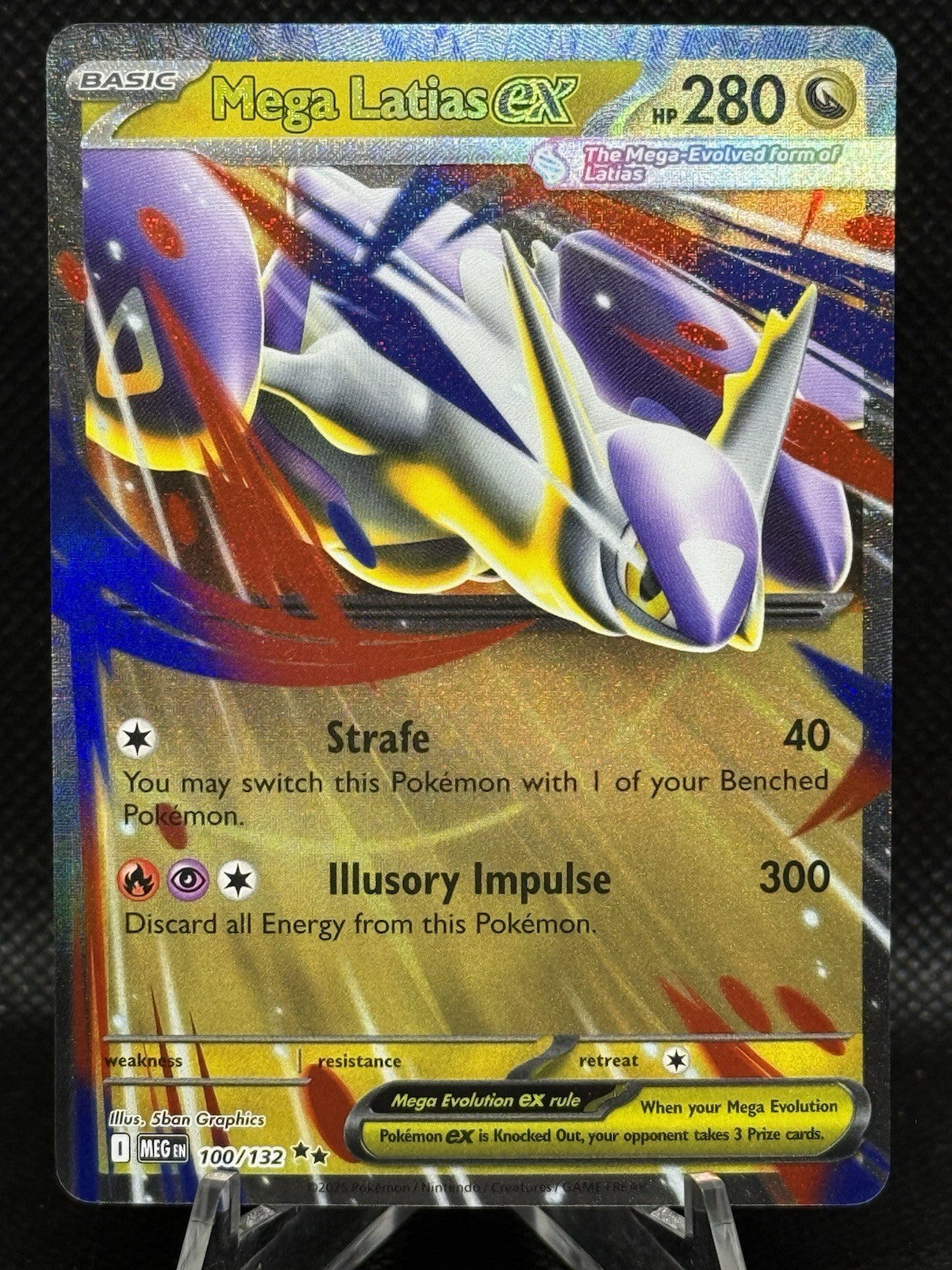 Pokemon TCG Mega Latias Ex 100/132