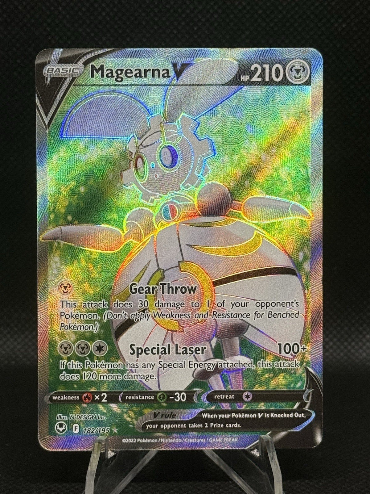 Magearna V (Full Art) 182/195 Swsh12: Sword & Shield - Silver Tempest Holo