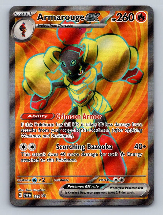 Armarouge ex Holo Promo SV: Scarlet & Violet Promo Cards 125 NM