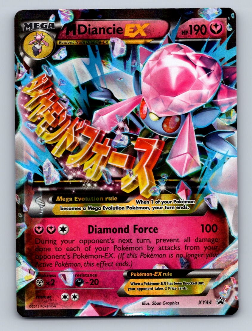 Pokemon TCG M Diancie EX Holo Promo XY Promos XY44