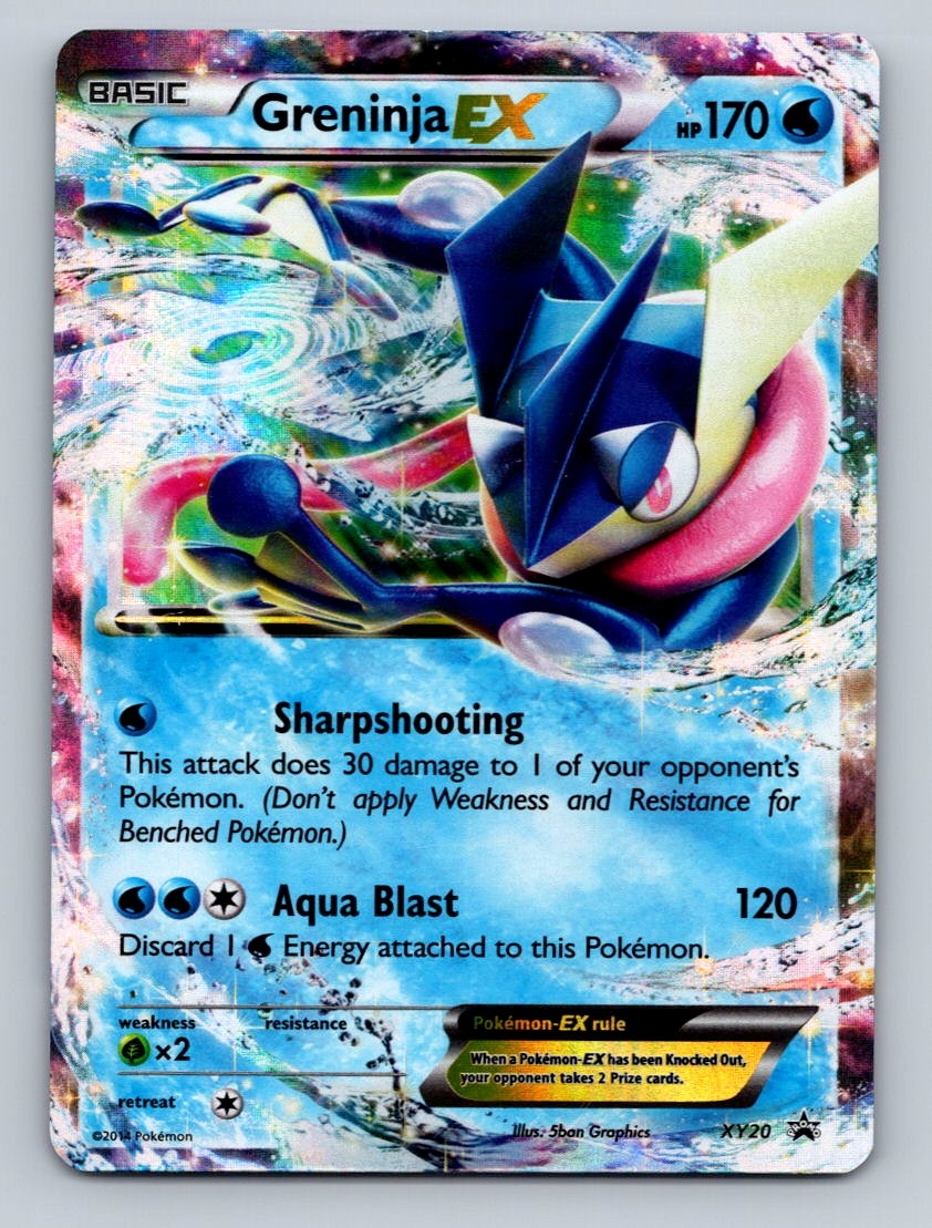Pokemon TCG Greninja EX - Holo Promo XY Promos XY20