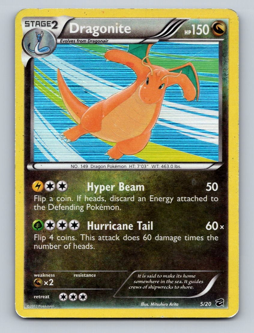Pokemon TCG Dragonite Holo Holo Rare Dragon Vault 5/20