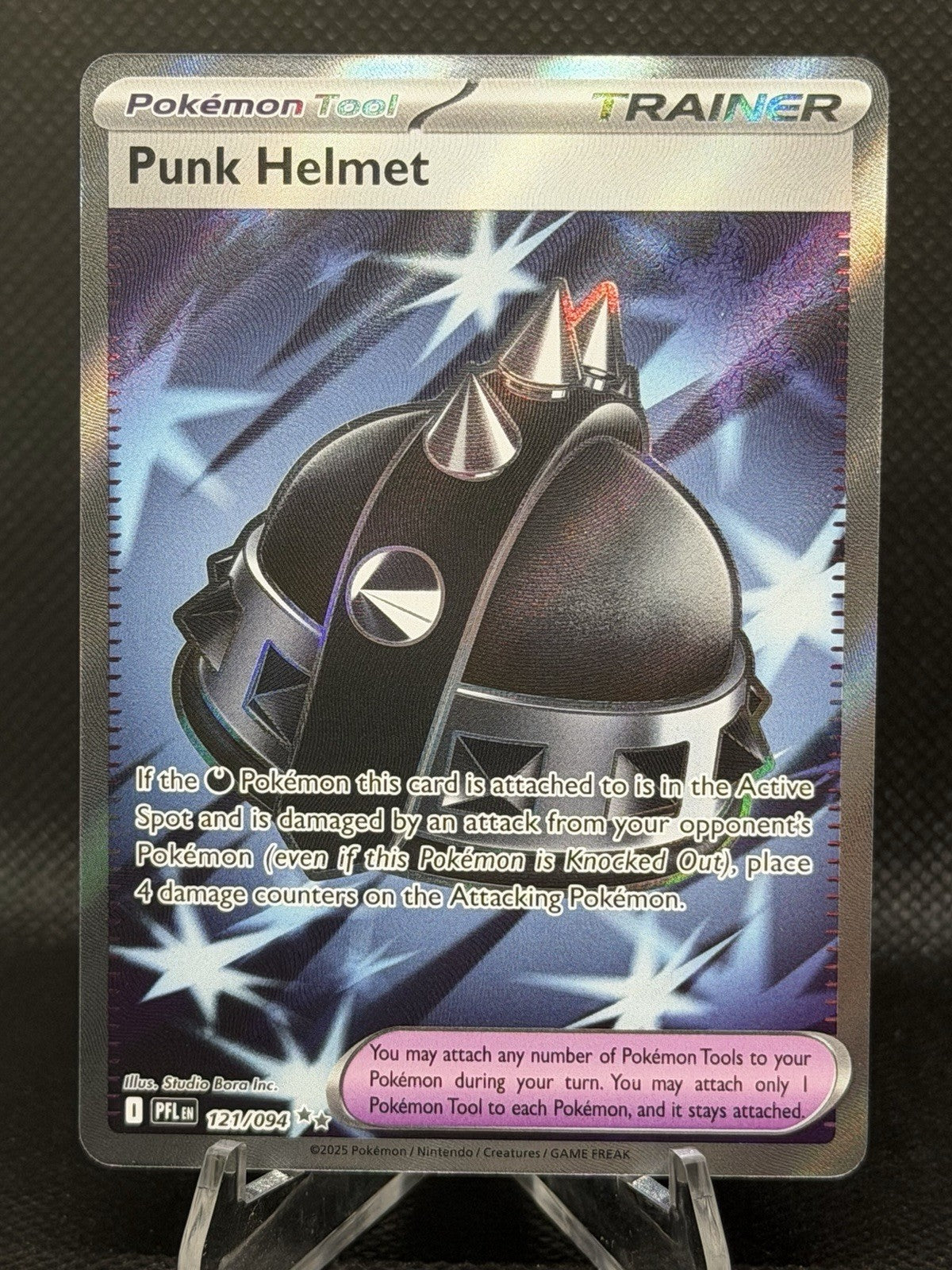 Pokémon TCG Punk Helmet 121/094 Phantasmal Flames Trainer MINT/Near Mint