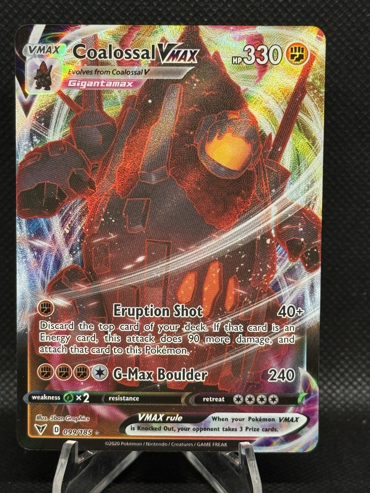 SWSH04: Vivid Voltage #099/185 Coalossal VMAX