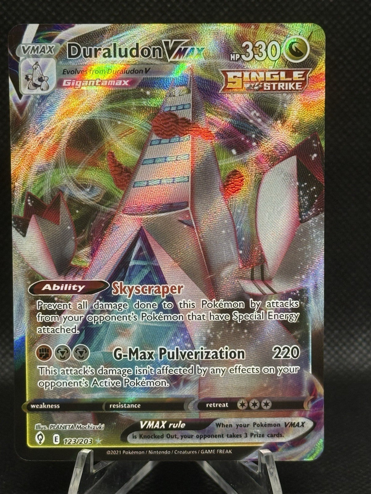 Duraladon VMAX - 104/159 - Crown Zenith Full Art Ultra Rare Pokemon TCG - NM
