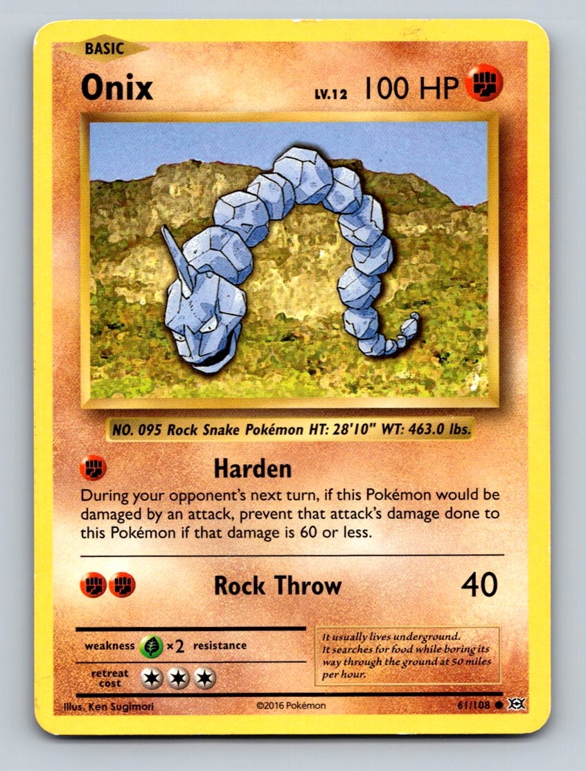 Onix Unlimited Common Base Set (Shadowless) 056/102 NM