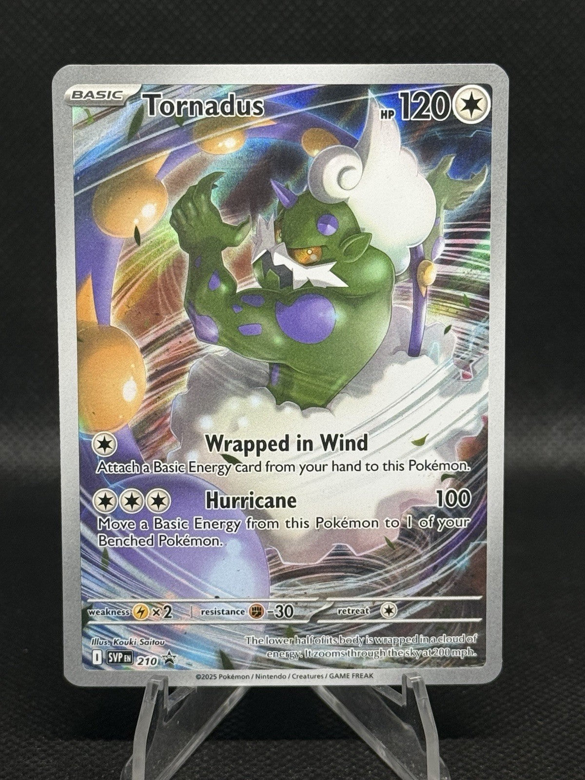 Tornadus Holo #210 Promo SV: Scarlet & Violet Promo Cards