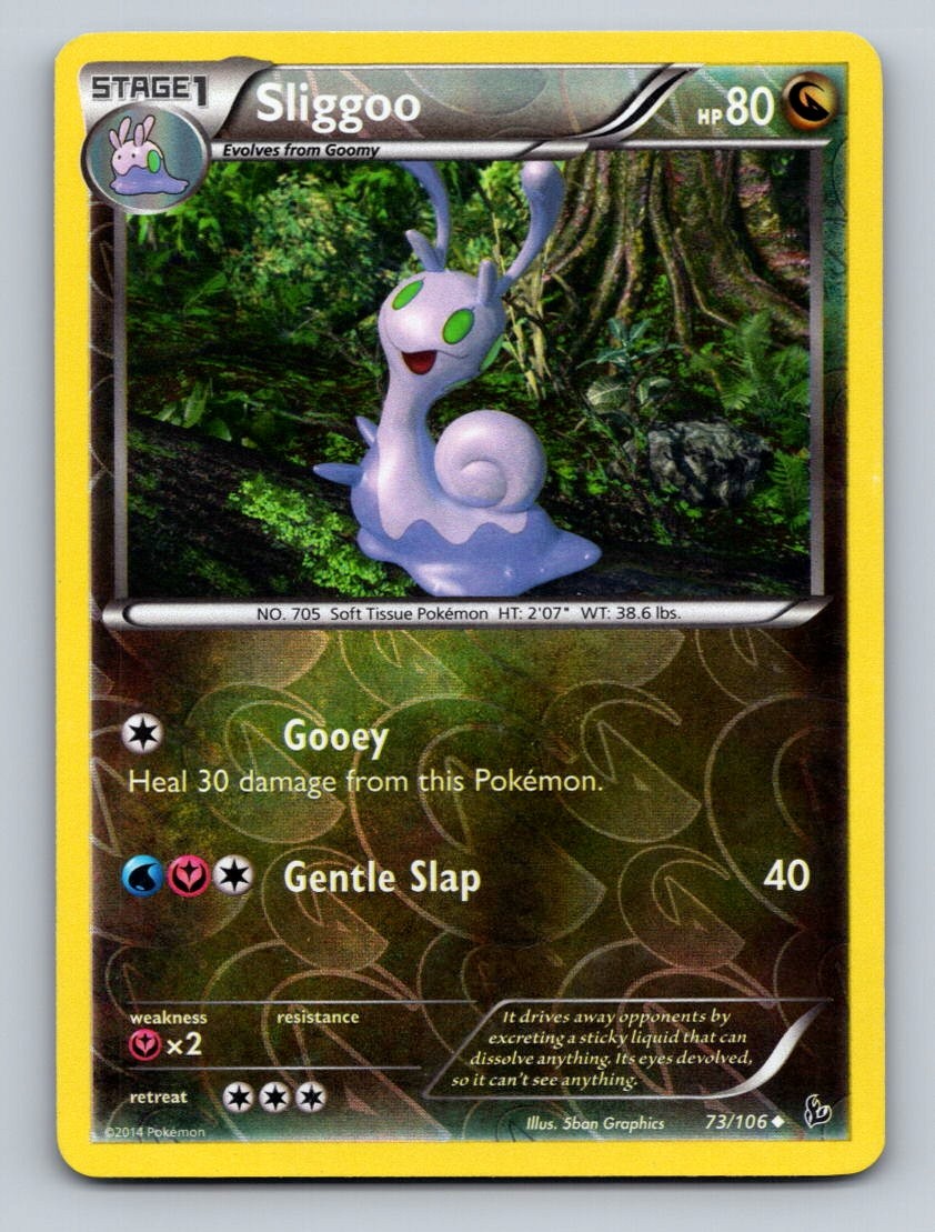 Sliggoo Reverse Holo Uncommon XY - Flashfire 73/106