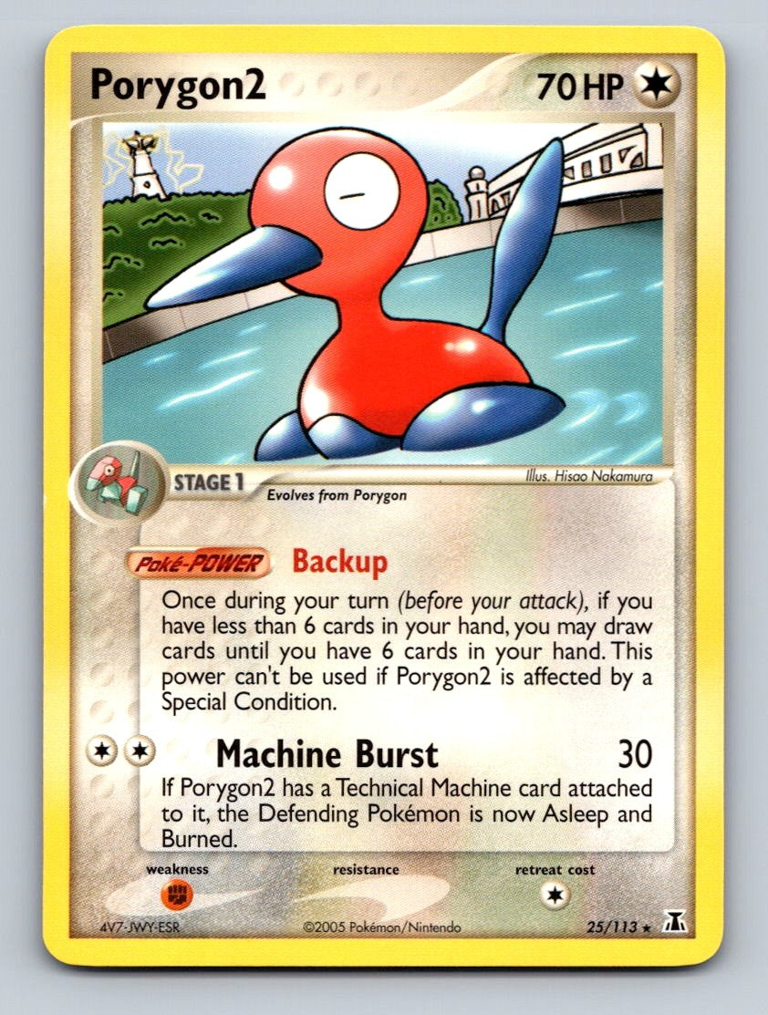 Porygon2 Regular Rare Delta Species 25/113