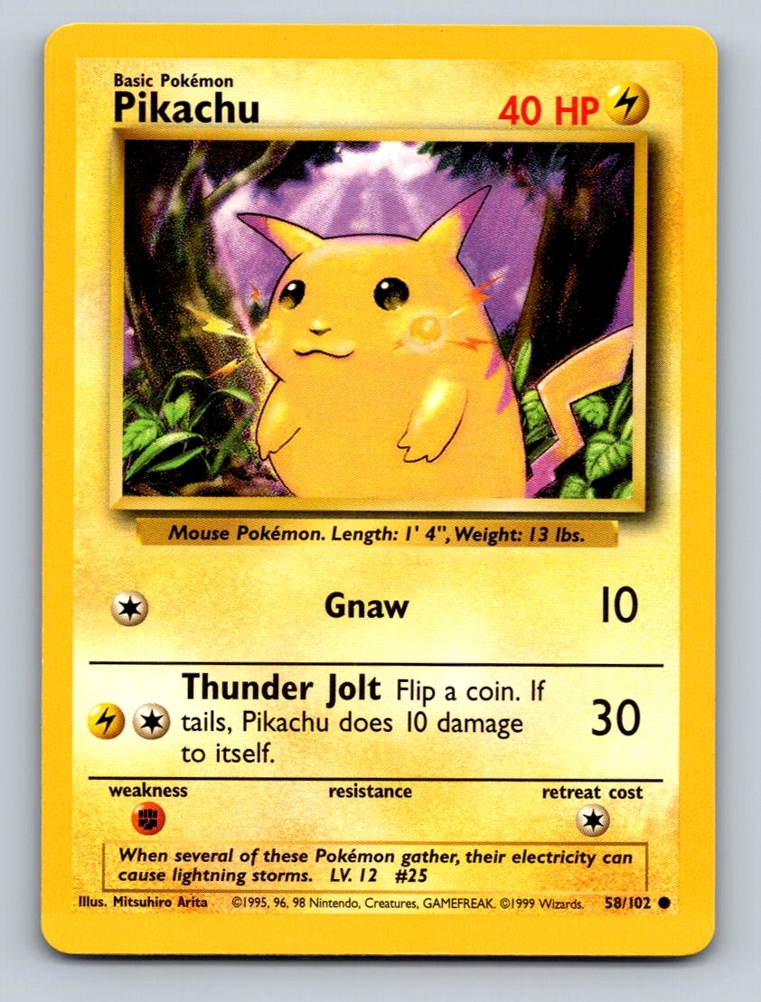 Pokemon TCG Pikachu Common XY - Evolutions 35/108