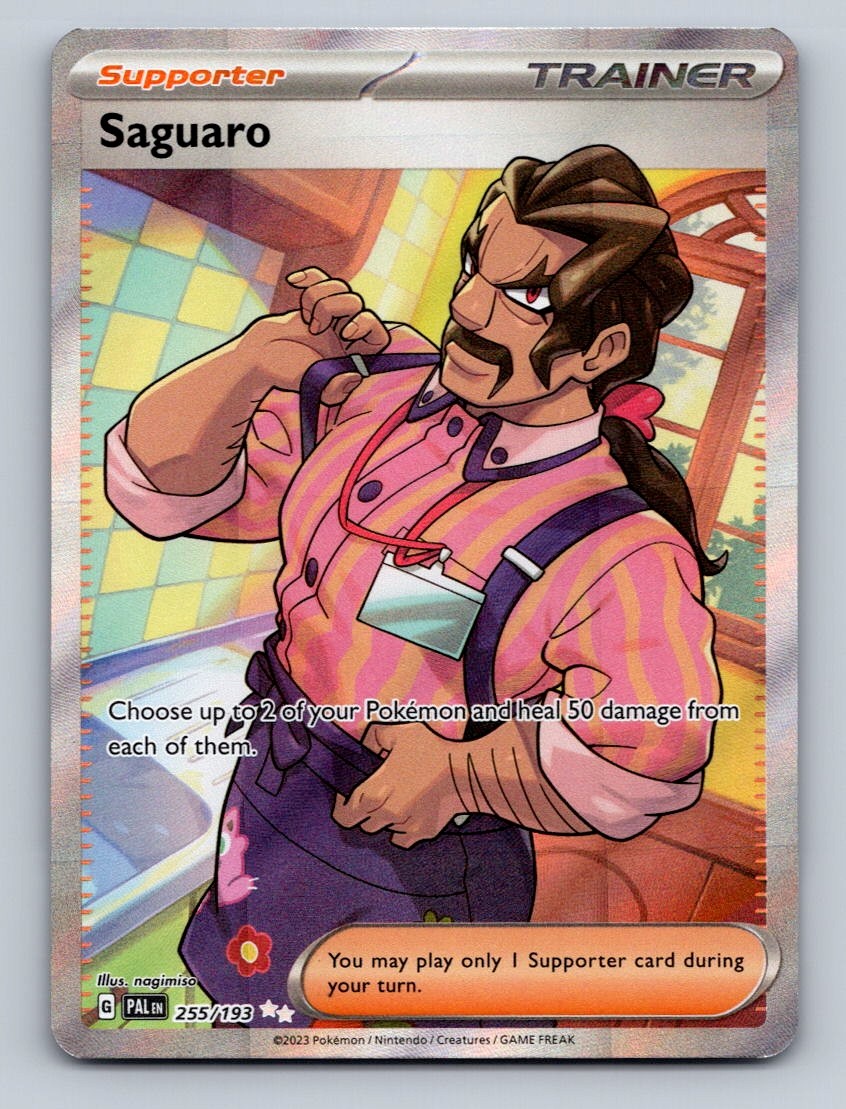 Saguaro Holo Ultra Rare SV02: Paldea Evolved 255/193 NM