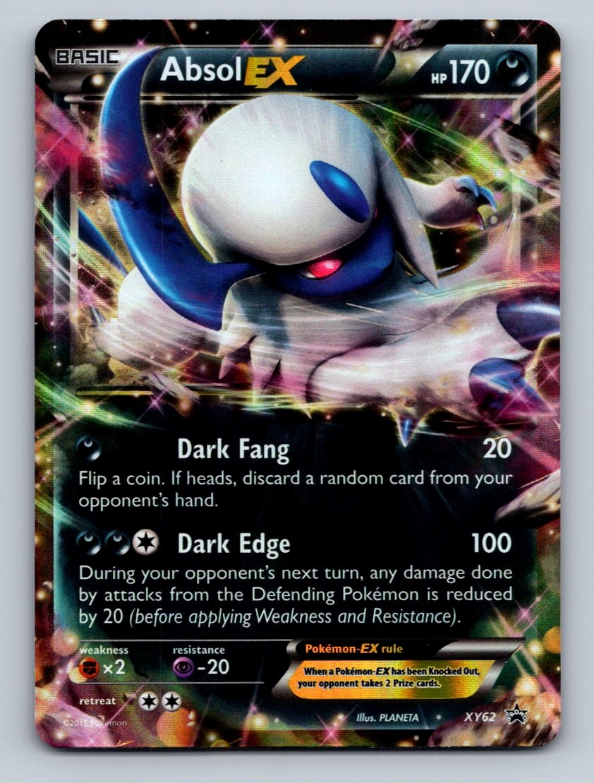 Pokemon TCG Absol EX - Holo Promo XY Promos XY62