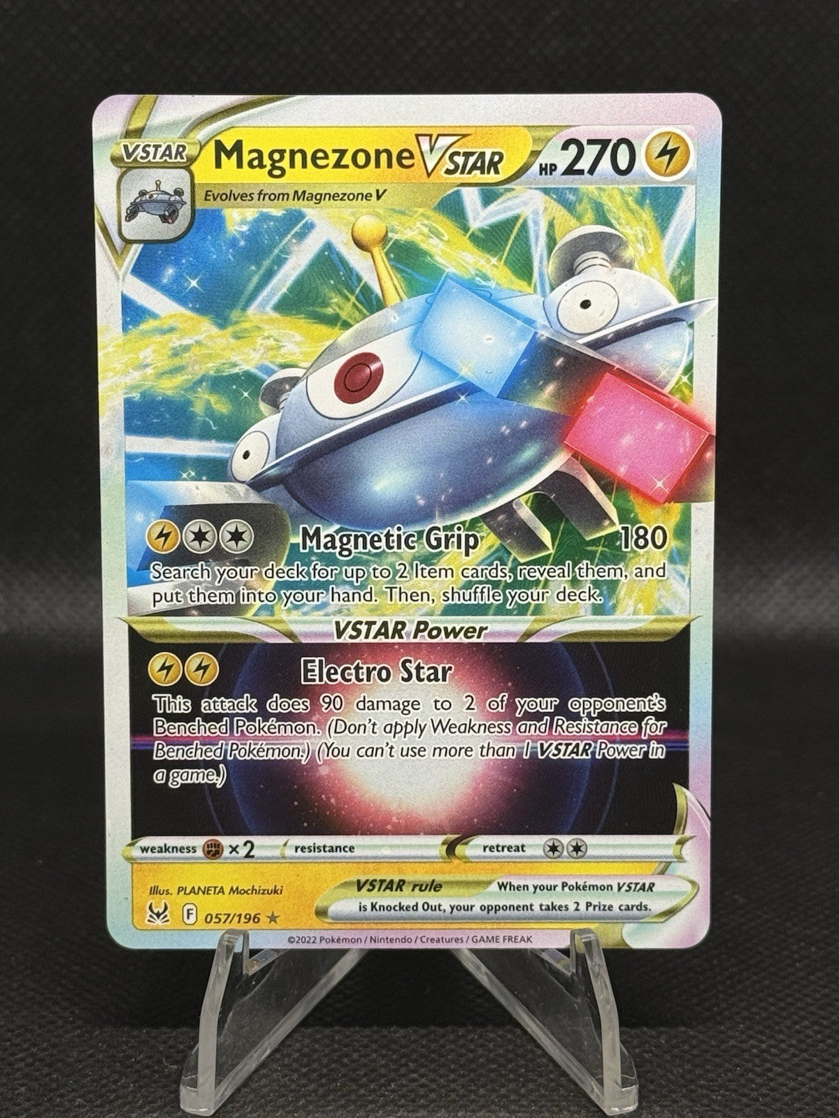 Magnezone VSTAR 057/196- Lost Origin- Ultra Rare Holo- NM/M