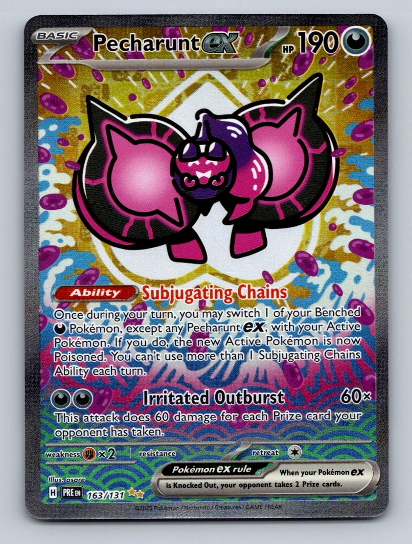 Pokemon TCG Pecharunt ex Holo Special Illustration Rare SV: Prismatic Evolutions