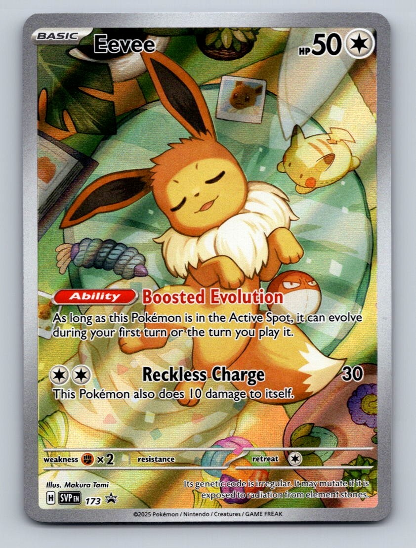 Pokemon TCG Eevee Holo Promo SV: Scarlet & Violet Promo Cards 173