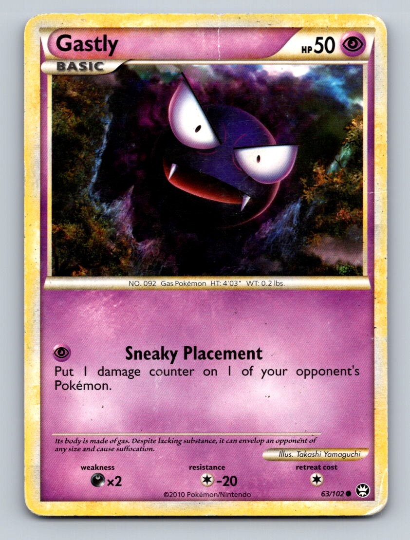 Gastly Regular Common Triumphant 63/102