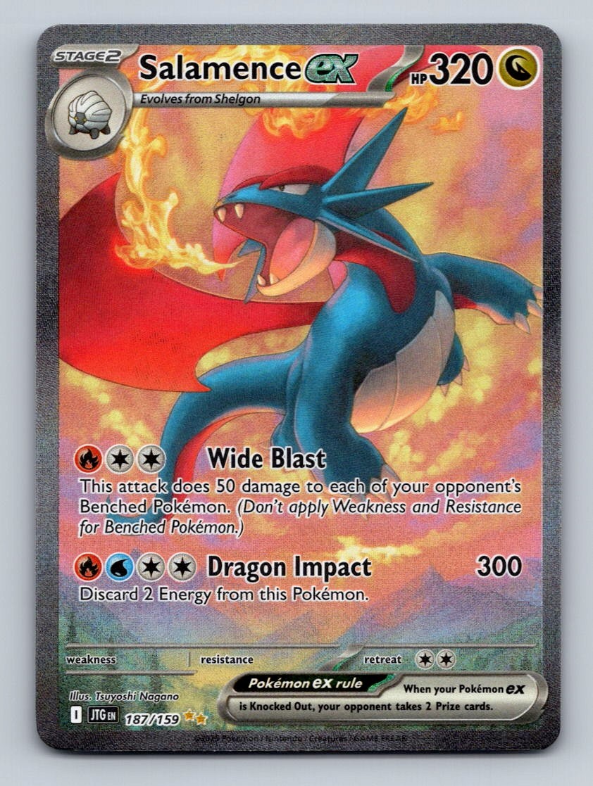 Pokemon TCG Salamence ex - Holo Special Illustration Rare SV09: Journey Together