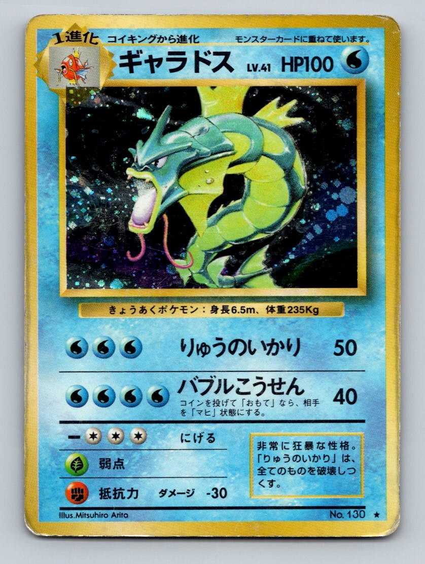 Pokemon TCG Gyarados Holo Rare Expansion Pack