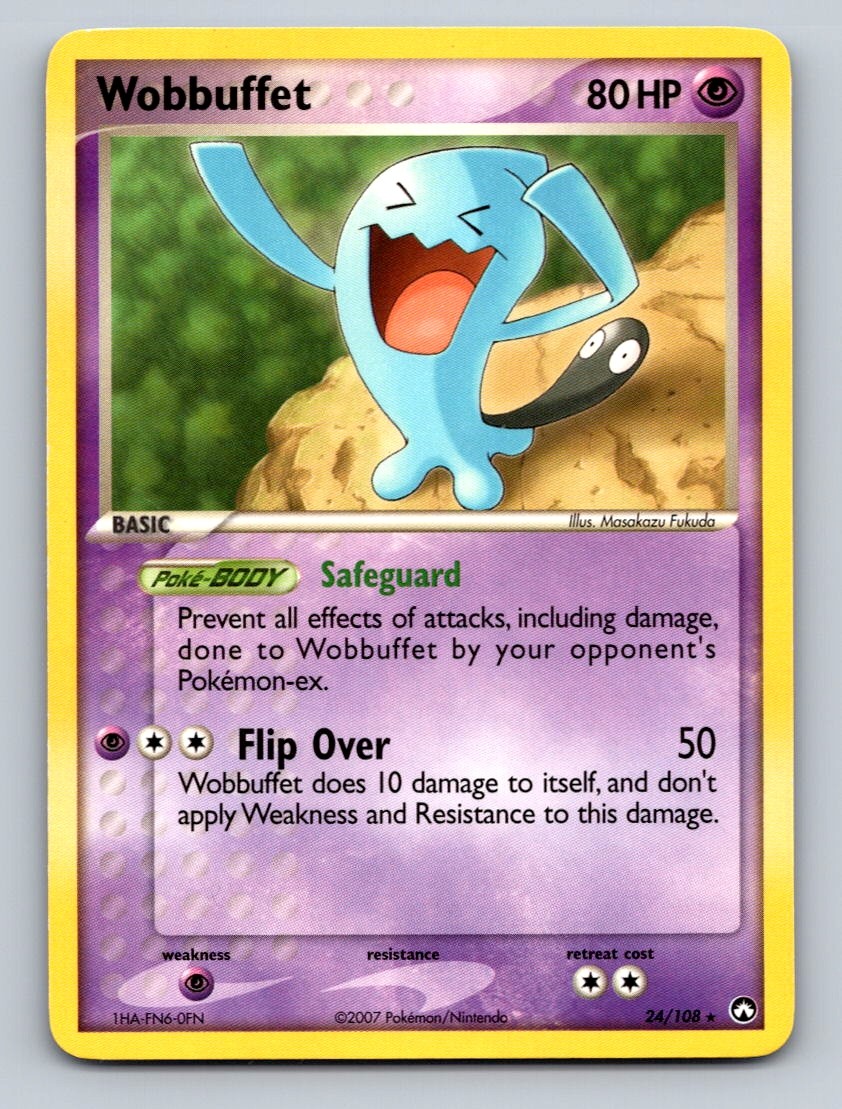Wobbuffet Regular Rare Power Keepers 24/108