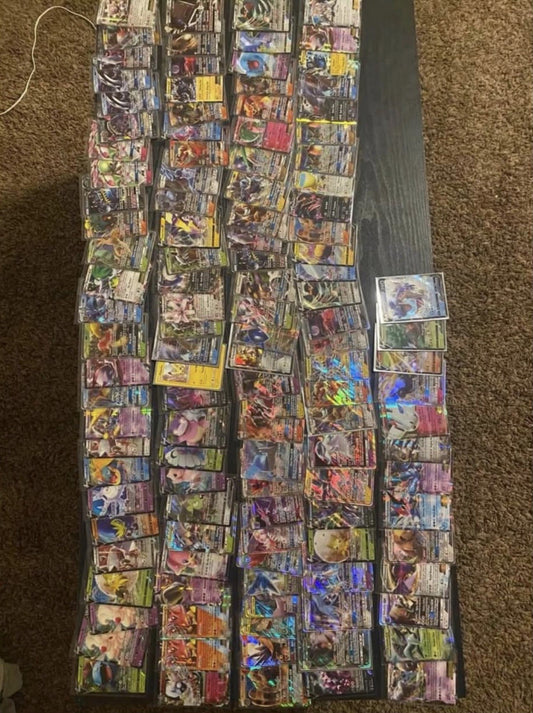 10 Card Pokémon Mystery Pack Guaranteed V, Vmax, Ex, Gx, Vstar, And More!